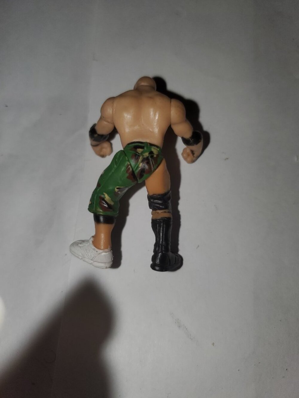 USED WWE WWF MINI VINTAGE 2003 JOHN CENA JAKKS PACIFIC ACTION FIGURE WRESTLER - Picture 2 of 2